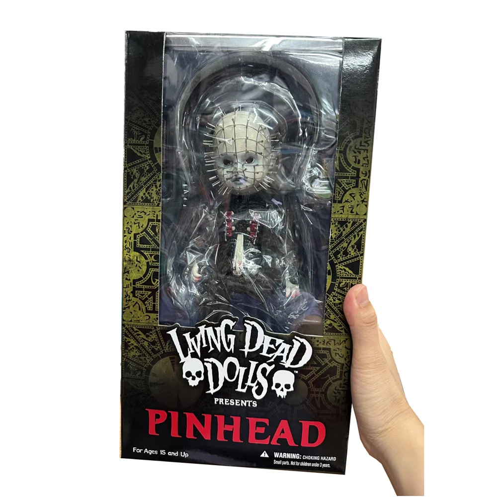 Terror Film HellRaiser III  Living Dead Dolls LDD Presents Pinhead Action Figure Model Toys Gift Original Collection