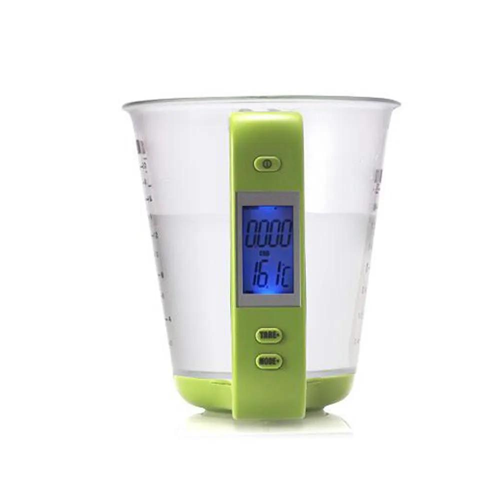

Electronic Digital Measuring Cup 1000G 1G Capacity LCD Display for Coffee Milk Formula Cooking Feeding Lightweight Stylish