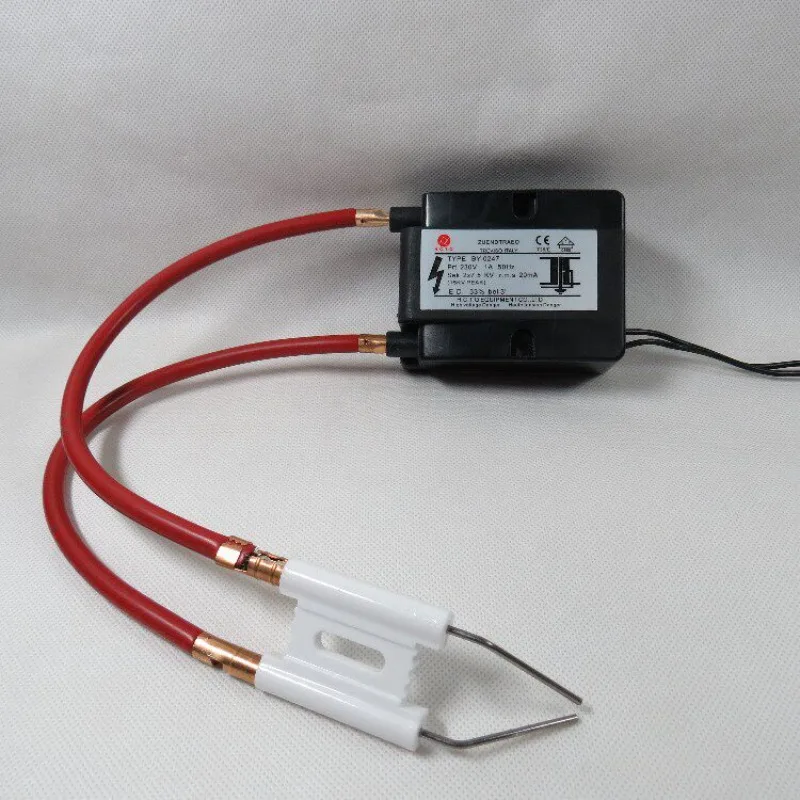 Complete Ignition Transformer Assembly — High-Voltage Igniter Kit (Including Cables and Ignition Electrode)