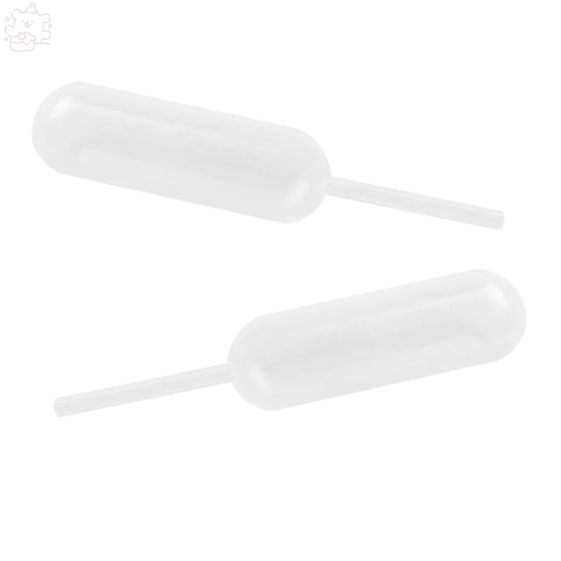 50 sztuk plastikowych pipet jednorazowych do wyciskania 4 ml do lody, truskawek, babeczek