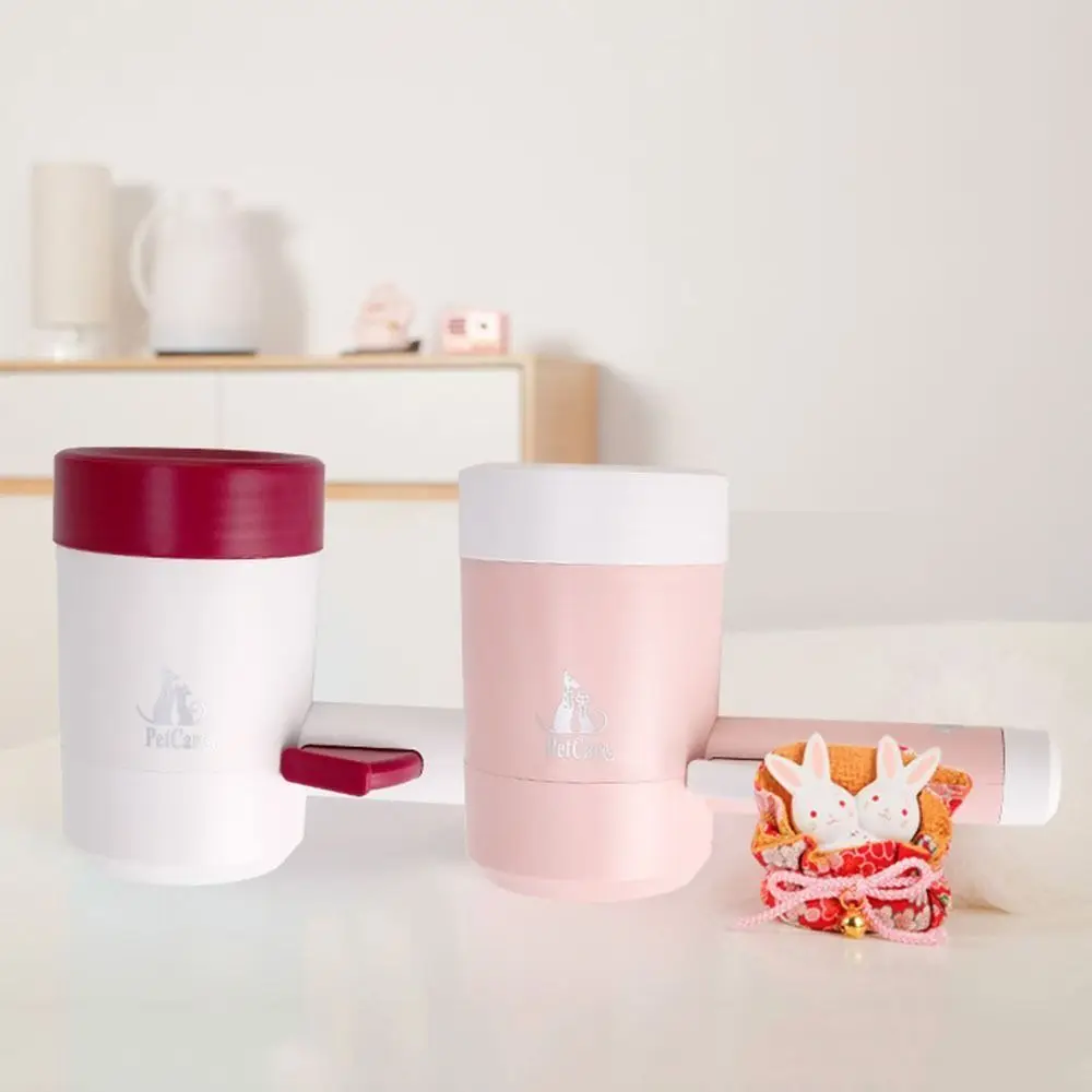 

Soft Silicone Pet Foot Washing Cup Press Button Portable Dog Paw Cleaner Cup Manual One Click Dog Feet Washer for Cat and Dog