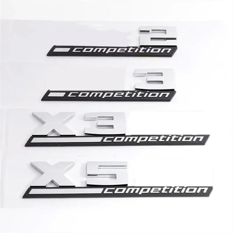 3D ABS competition car trunk badge emblem Thunder edition sticker for BMW M1 M2 M3 M4 M5 M7 M8 x2m x2m x3.0 m x4m X5M X6M x7m X5 image 3