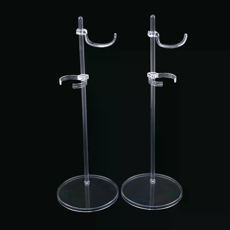 

Отрегулируемая универсальная стойка для кукол, прозрачные стеллажи, подставка для модели манекена, поддержка кукольного платья, 5 шт., подставки для кукол, кукольный домик