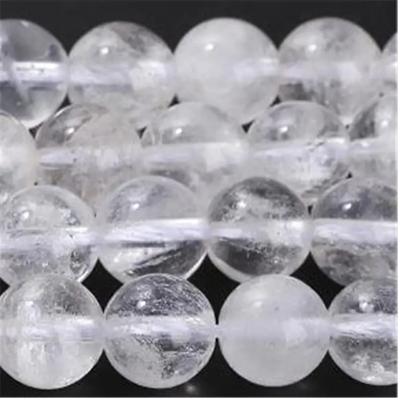 Natural Rock Crystal 108 Prayer Beads Mala Zen Necklace 6mm 8mm 10mm 12mm Tibetan Rosary Malas BRO628