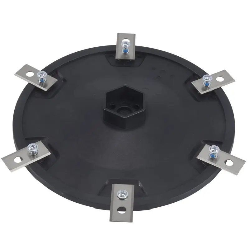 BHTS-Robotic Lawnmower Tuning Blade Disc RSDRA-01 For Dreame A1, 6 Blade Lawn Mower Plate, Mower Accessories