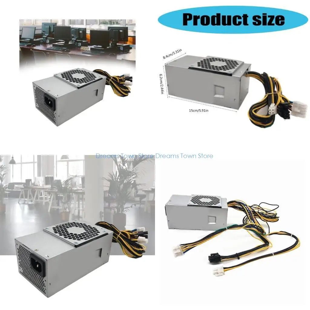 HX6A 500W Desktop Power Supply with Low Noise Operation Energy Saving Design for FSP50020TGBAB GWT300SPWCTF GWTFX200AHD