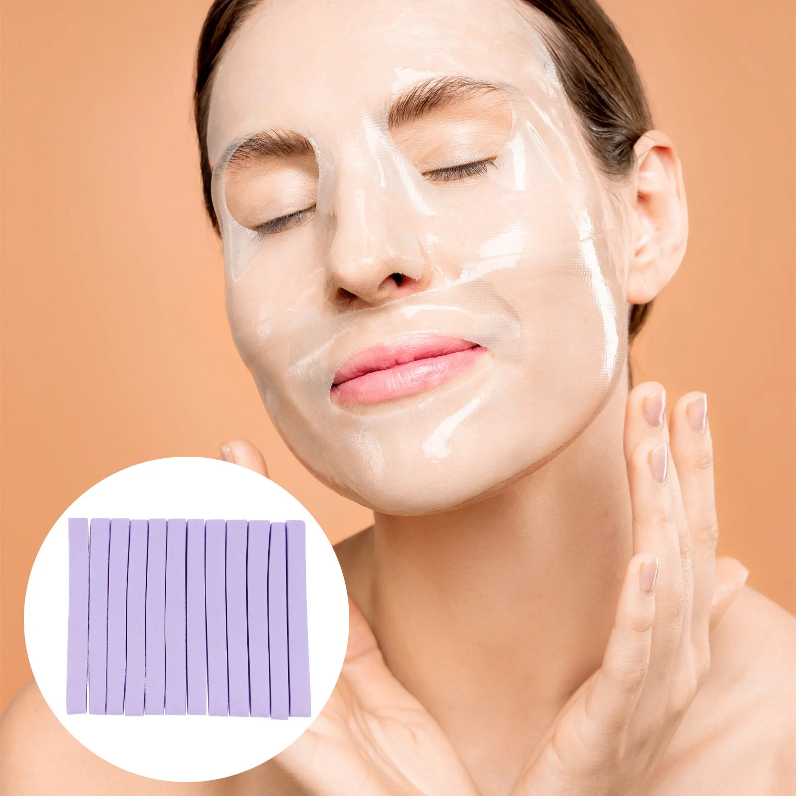 120Pcs Gentle Sponge Compressed Face Cleaning Accessories Exfoliating Wash Sponge Makeup Remover Deep Cleansing Tool