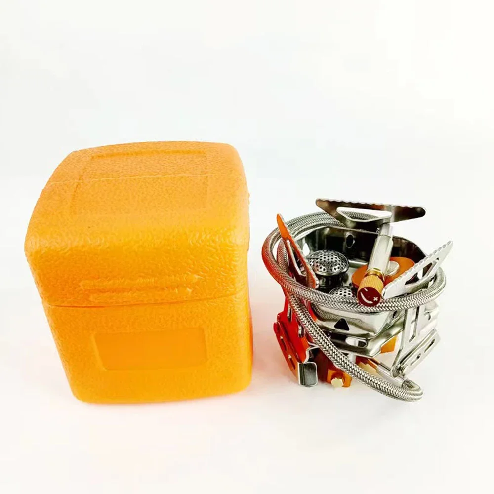 Уличная печь для пикника, трехпанельная печь из нержавеющей стали, ветрозащитная печь