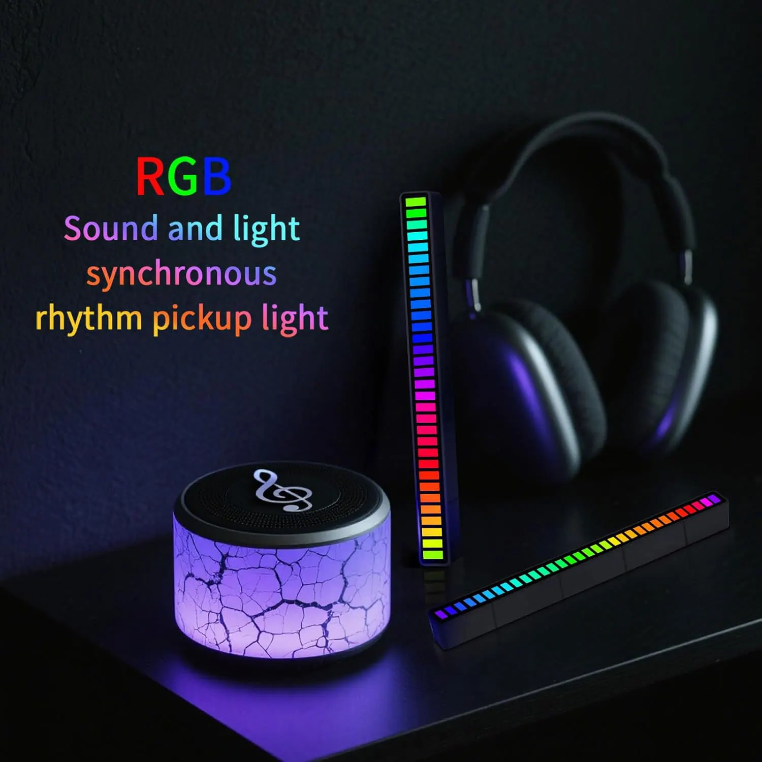 

RGB Музыкальная подсветка