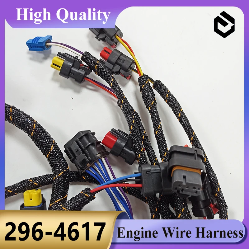 296-4617 Engine Wire Harness 2964617 for Caterpilar CAT Engine C6.4 320D E320D Excavator Parts