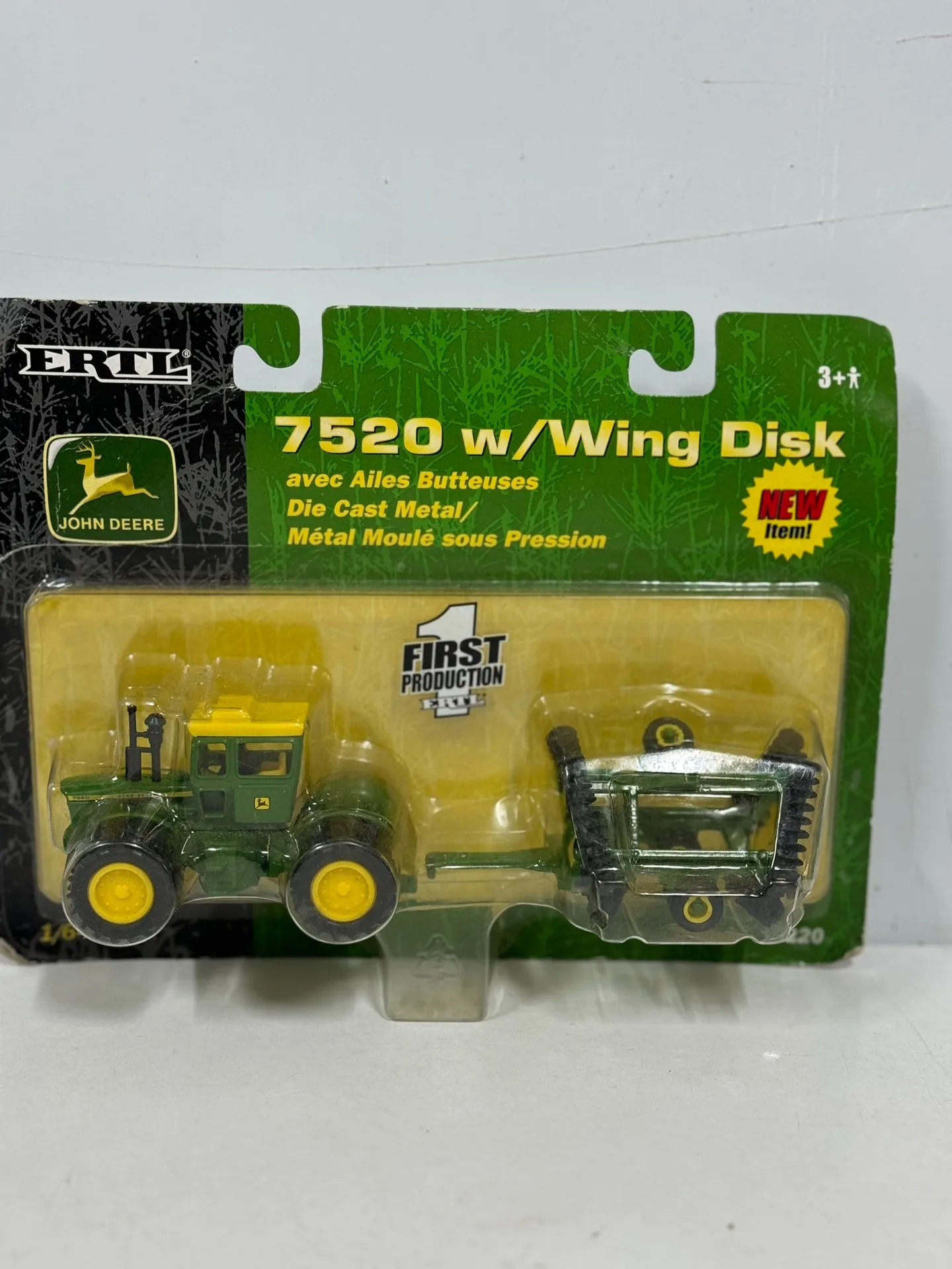 

Литой под давлением масштаб 1/64 комбайн, модель автомобиля из сплава, Коллекционная игрушка, подарок, сувенир, демонстрационный орнамент