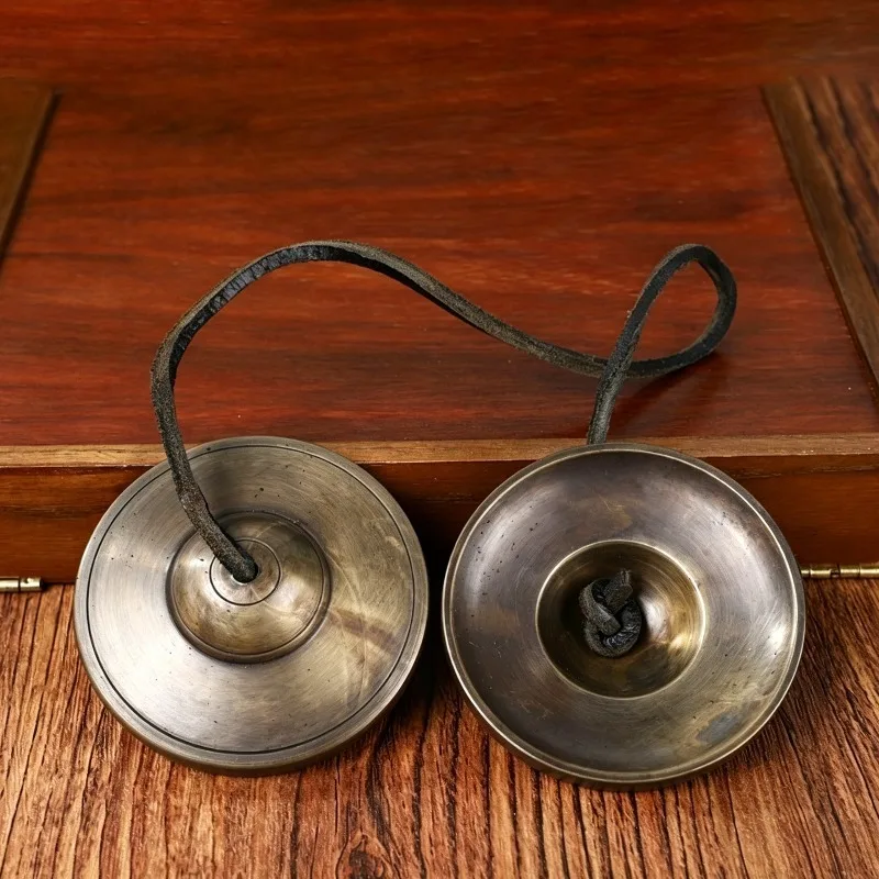 Meditation Tinkle Bell Nepal Tibetan Bells Yoga Sound Healing Copper Tingsha Cymbals Education Musical Instruments Handbells