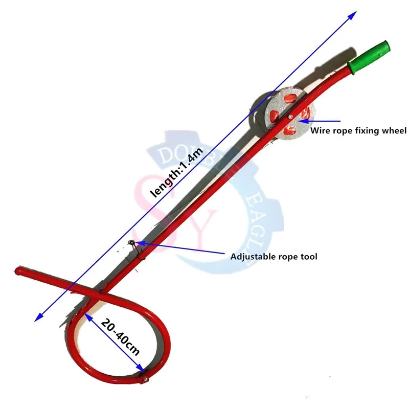 دليل الزراعية الرطب الذرة ساق بالات أداة ، اليد الطازجة غصين العشب الذرة القش المكبس ، السيلاج حبل تجميع آلة ، الأكثر مبيعا