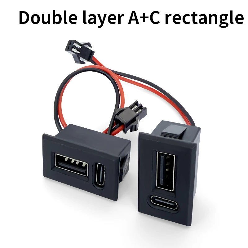 Двухслойный-водонепроницаемый-usb-разъем-гнездо-с-поддержкой-зарядки-usb-type-c-тип-с-прямым-прижимным-соединением-для-проводов-гнездовой-разъем-la
