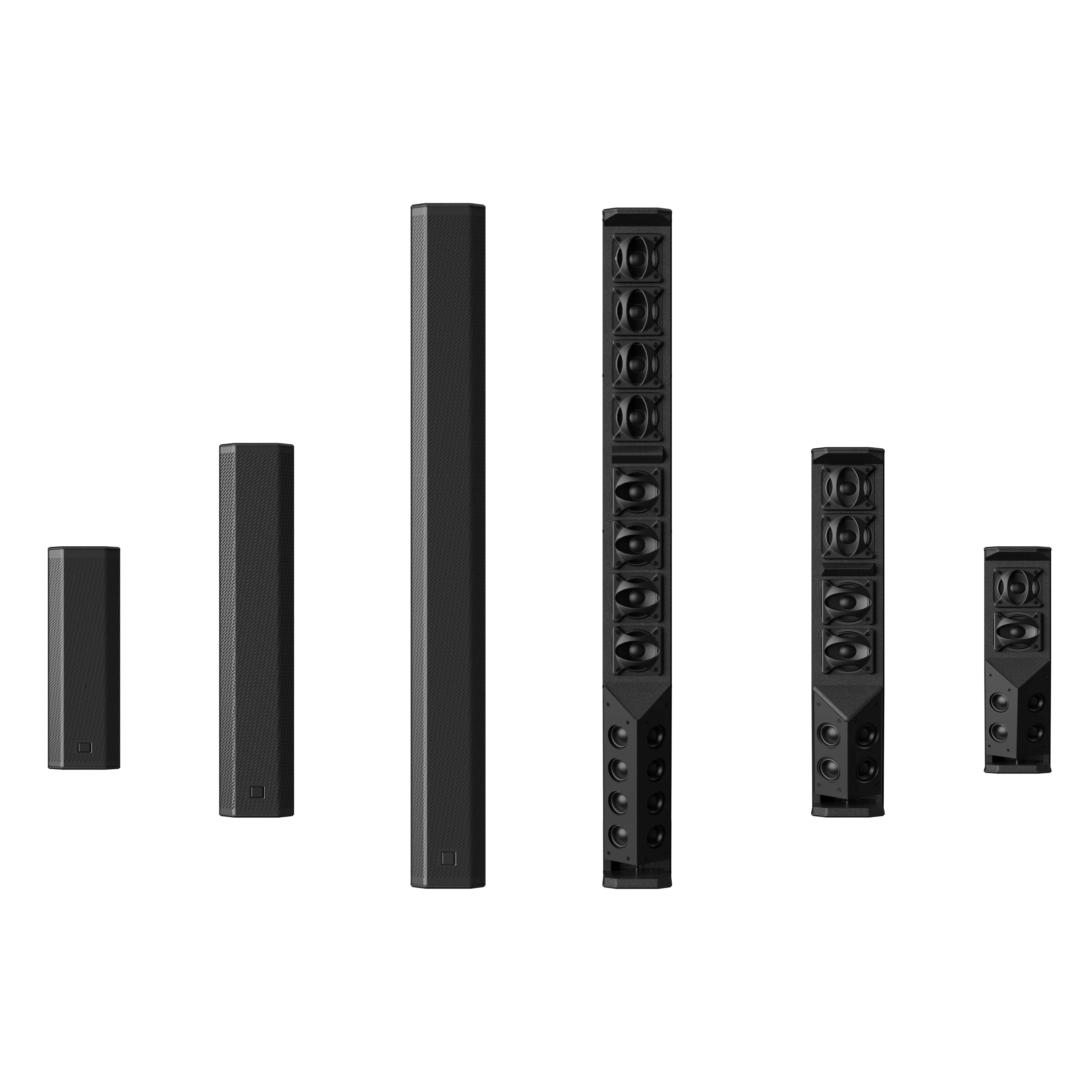 Best Sound Quality Dante Column Active Speaker Small Medium Large Loudspeaker for Concert Hall