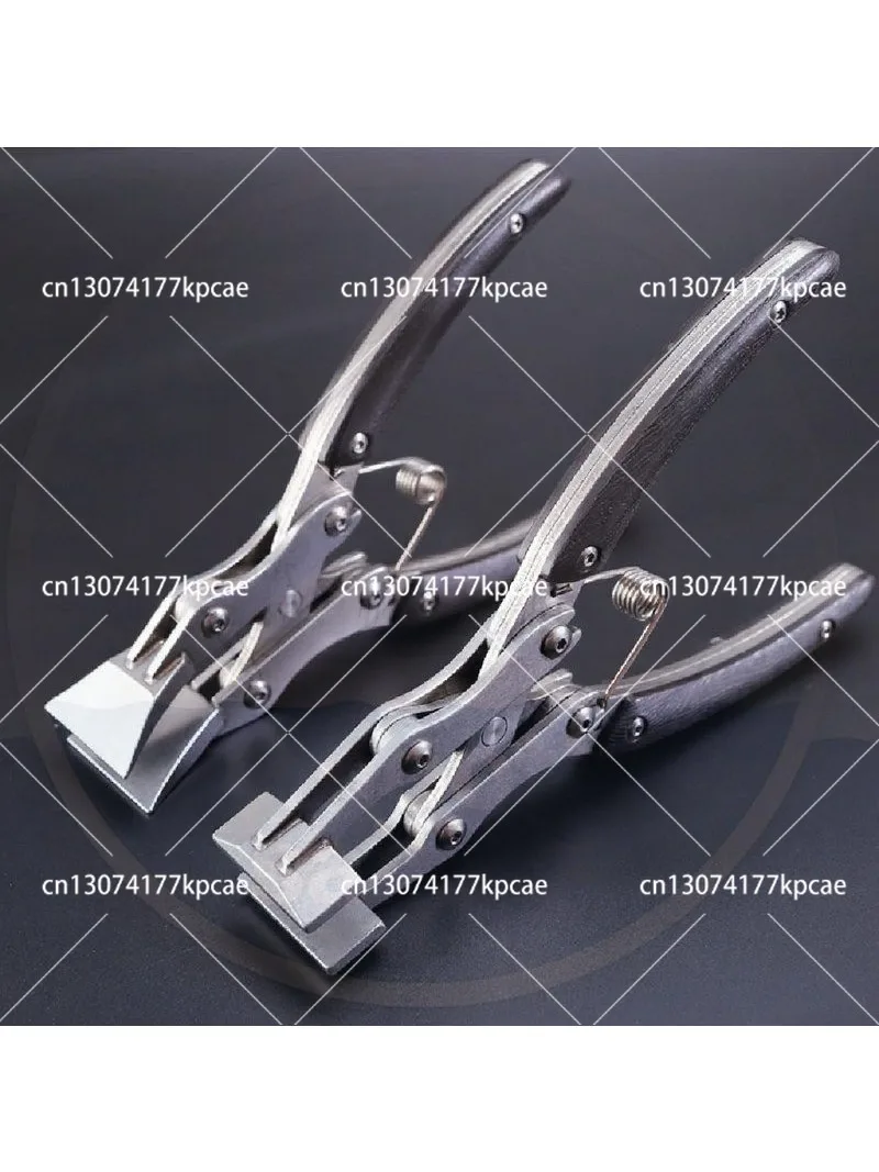 Leather Parallel Closing Pliers - DIY Craft Tool for Seam Folding, Edging & Glue Pressing