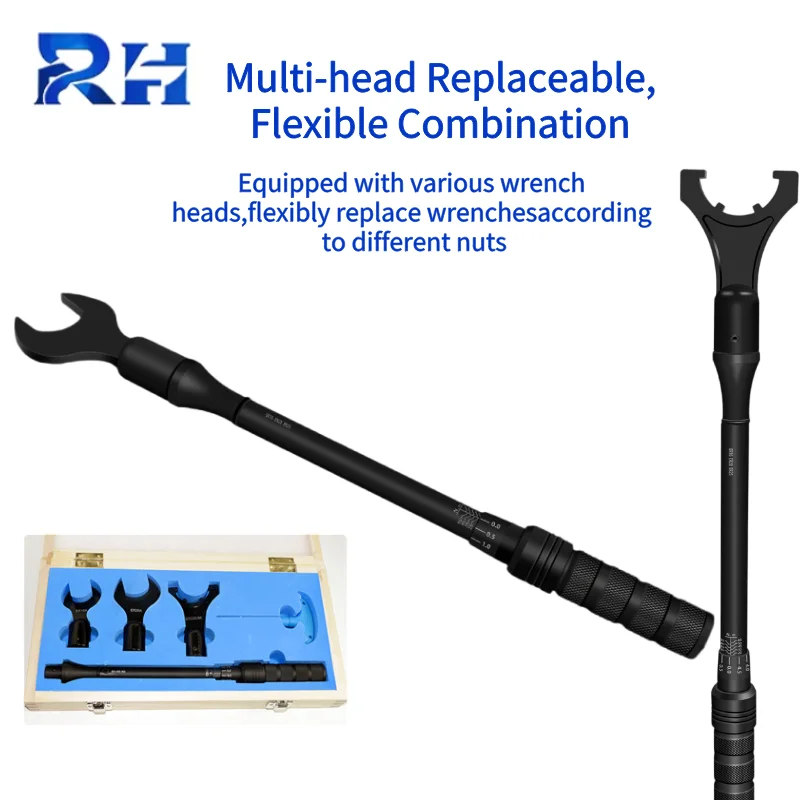 Precise CNC Torque Wrench 20-60/20-220Nm Replaceable ER16 ER20 ER25 ER32 Wrench  A M UM Nuts Machining Center Tool Holder Wrench