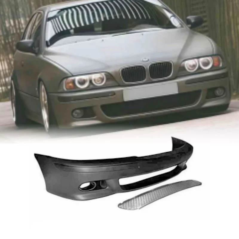 For E39 M5 Type Front Bumper (With or without PDC sensor hole)
