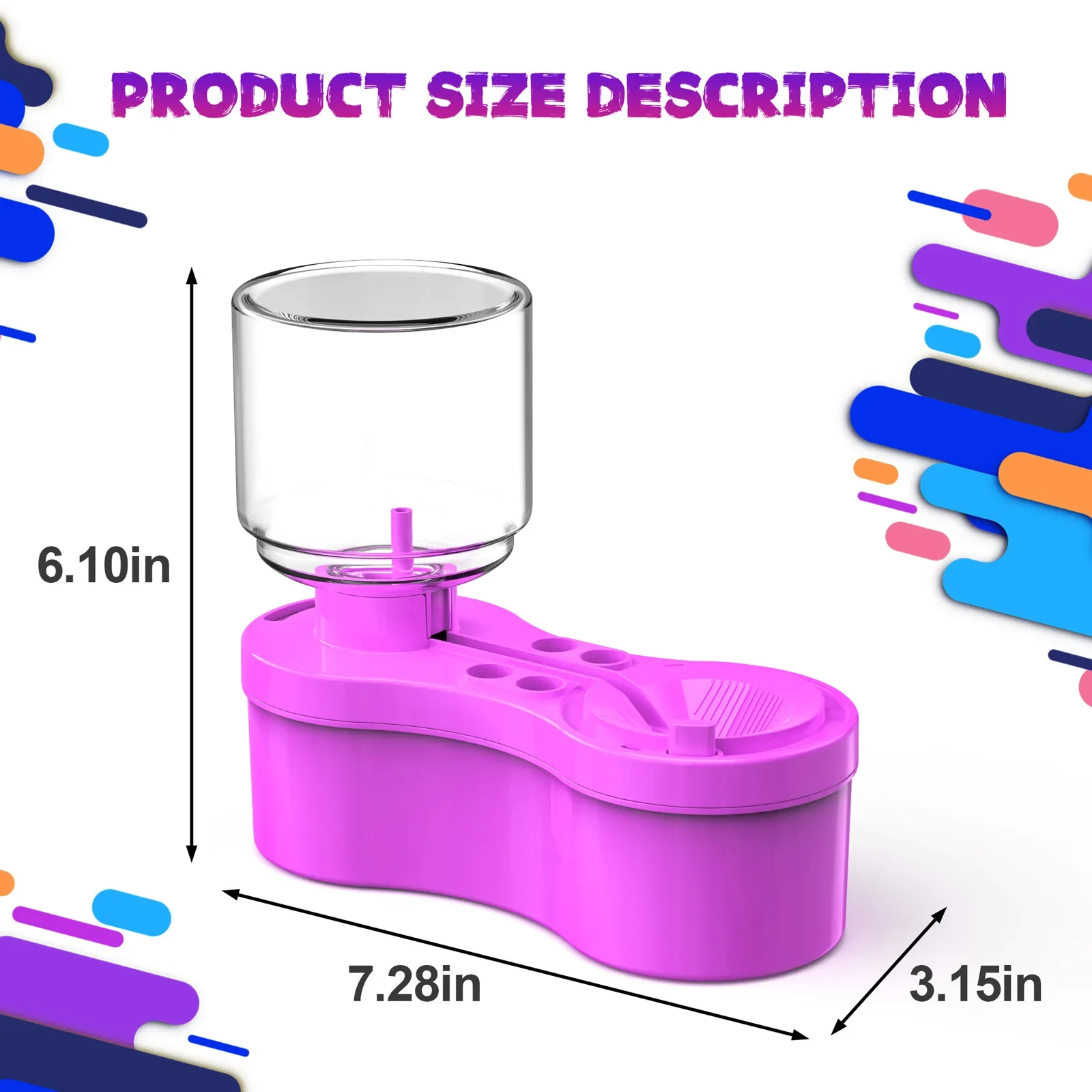 Paint Brush Cleaner Watercolor Brush Rinser Oil Paint Brush Cleaner For Acrylic And Water Based Painting Craft Supplies Tools