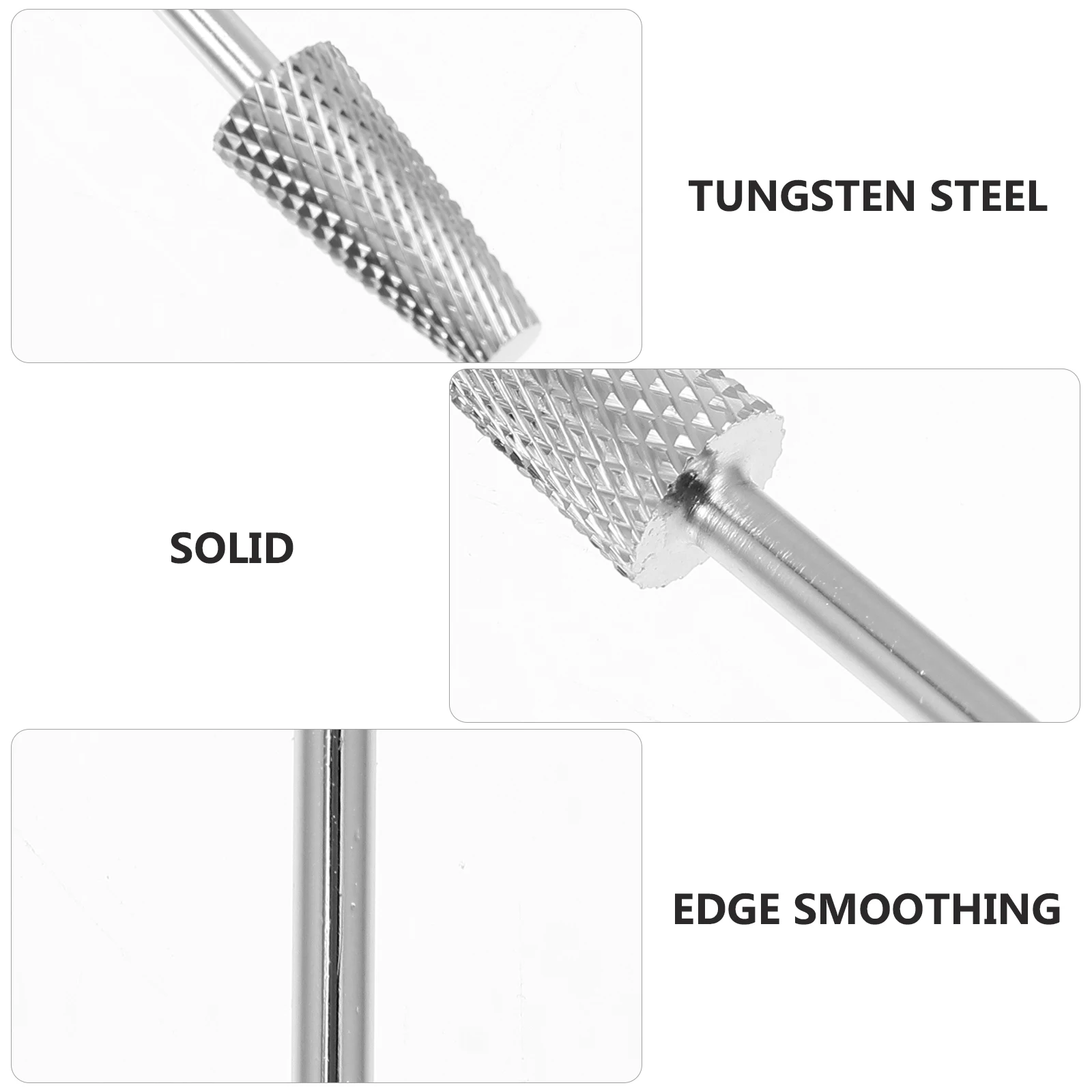 

Nail Polishing Grinding Heads Manicure Drill Bits Electric File Tools Lightweight Dust Free Nail Art Supplies