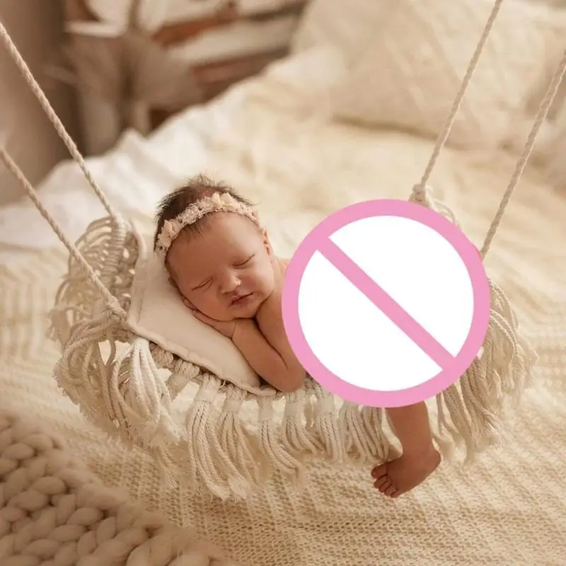 

U13F Baby Photography Props Фотография, создавая белые гамак новорожденные фото реквизит ACCS Мебель для кожи, удобные для детей