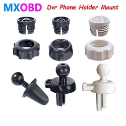 Car Holder Exhaust Clip For Car Phone Holder Gravity Support Bracket Car Holder Car Air Outlet Barb Clip 17mm Spherical Head Nut