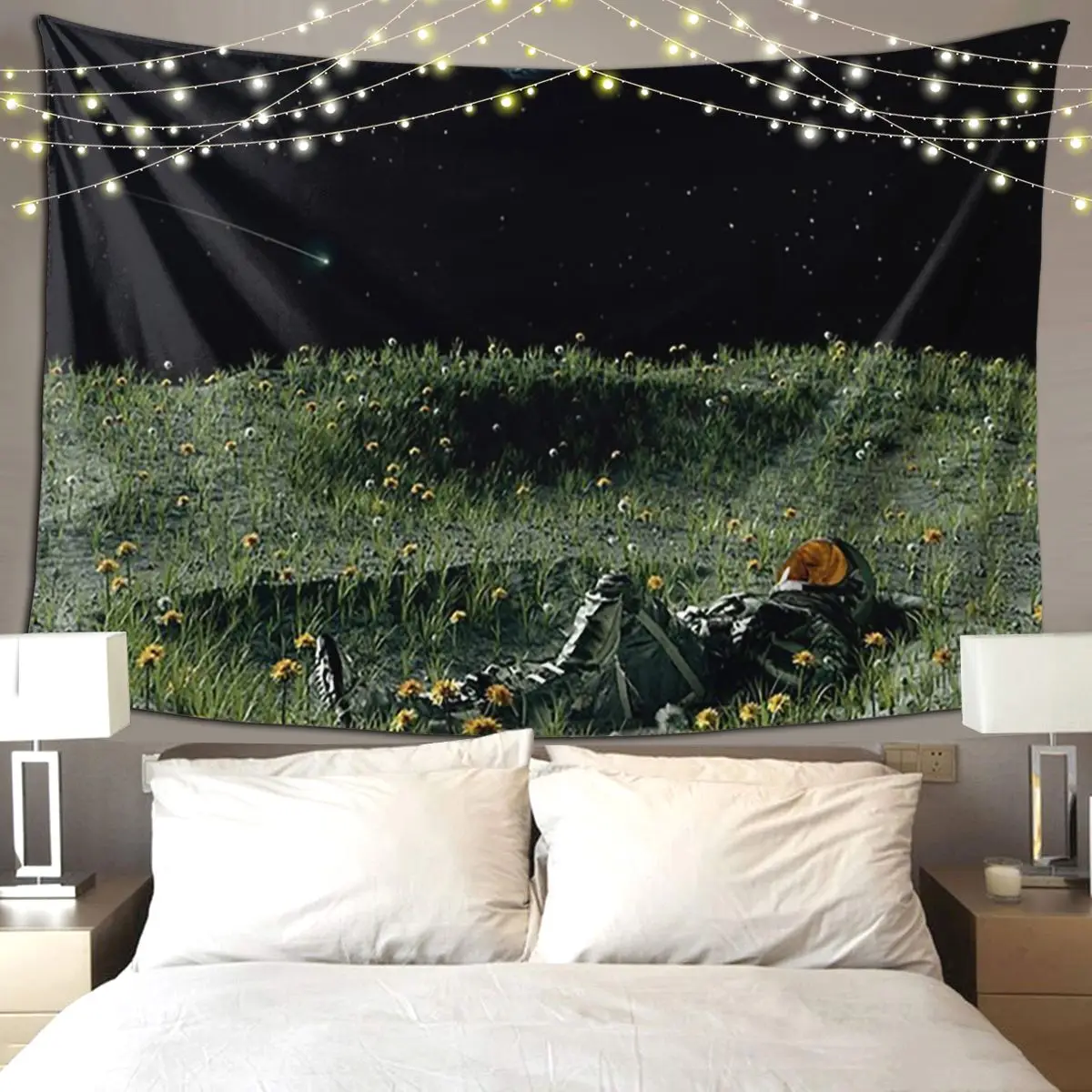 

A New Home Tapestry Funny Wall Hanging Aesthetic Home Decoration Tapestries for Living Room Bedroom Dorm Room