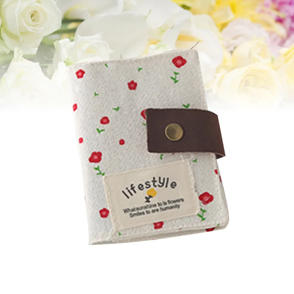 

Женский кошелек-картхолдер с 12 отделениями для карт, монет и наличных, из премиального холста, удобный для путешествий