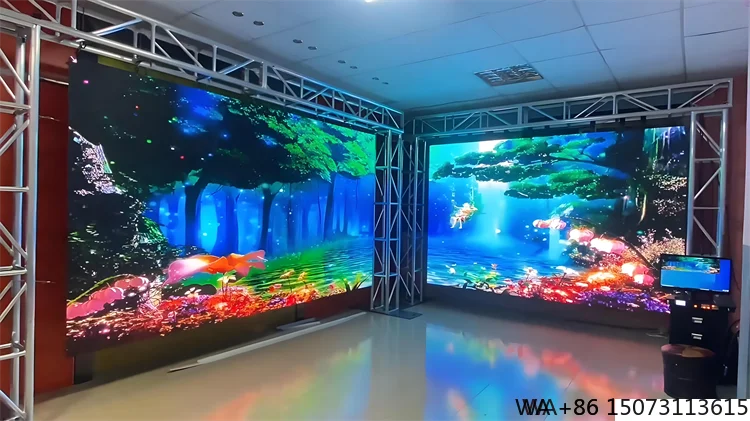 Outdoor P5.95 LED Rental Screen - Waterproof High Brightness Stage Background for Live Performances