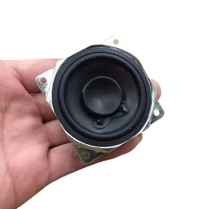 SOTAMIA 2pcs 2 인치 풀 레인지 스피커 4 옴 10 와트 고무 가장자리 카톤 대형 자석 스피커 서브 우퍼 홈 시어터