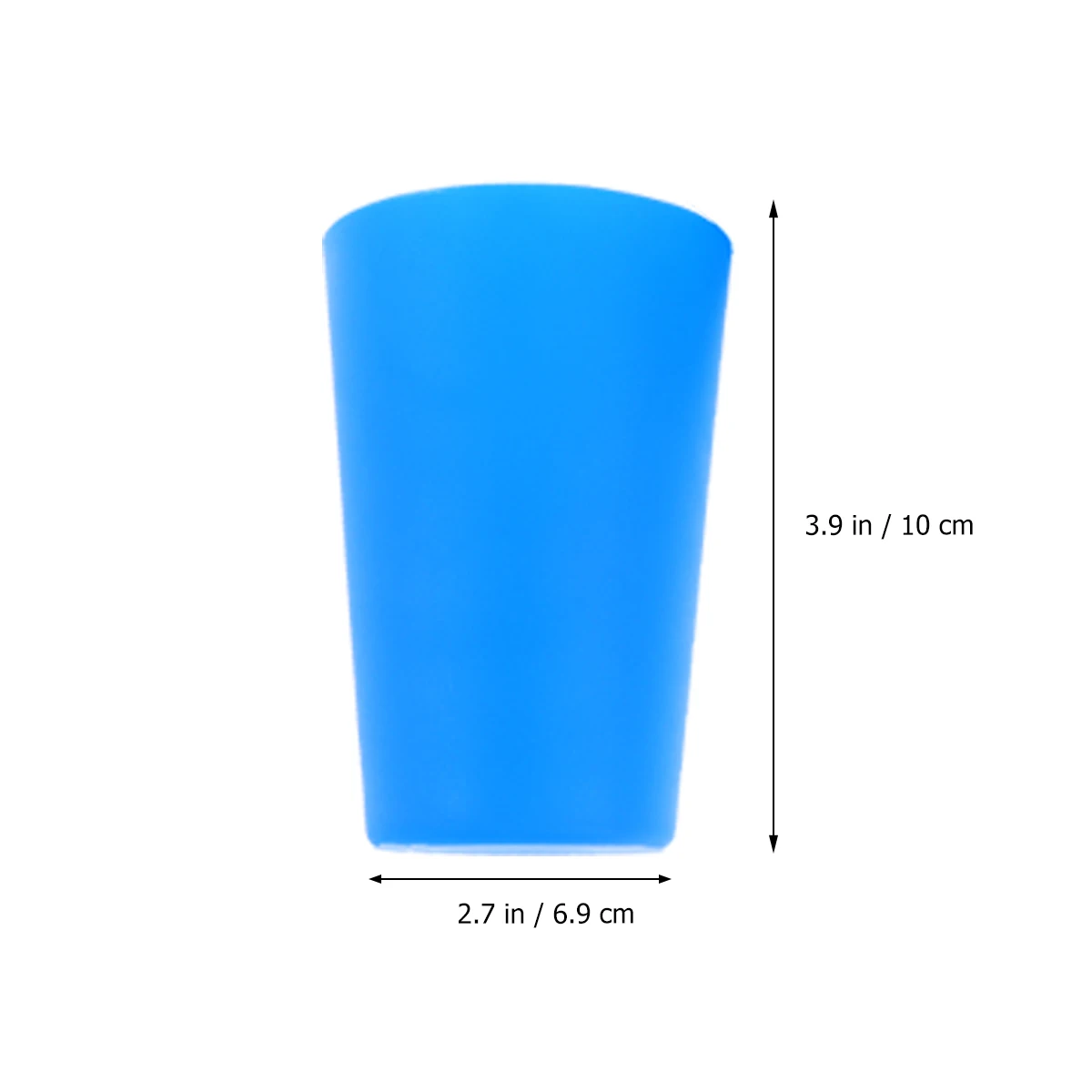 

12pcs Thickened Juice Cups Reusable Plastic Drinking Cups Beer Stackable Colorful Party Home Restaurant Use
