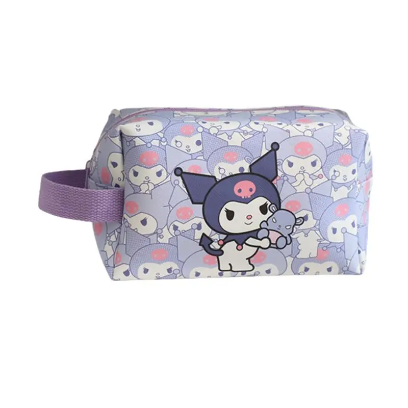 Sanrio Hello Kitty Pencil Case Miniso Anime Cartoon Cute Kuromi Cinnamoroll School Supplies Fashion Cosmetic Bag Holiday Gifts