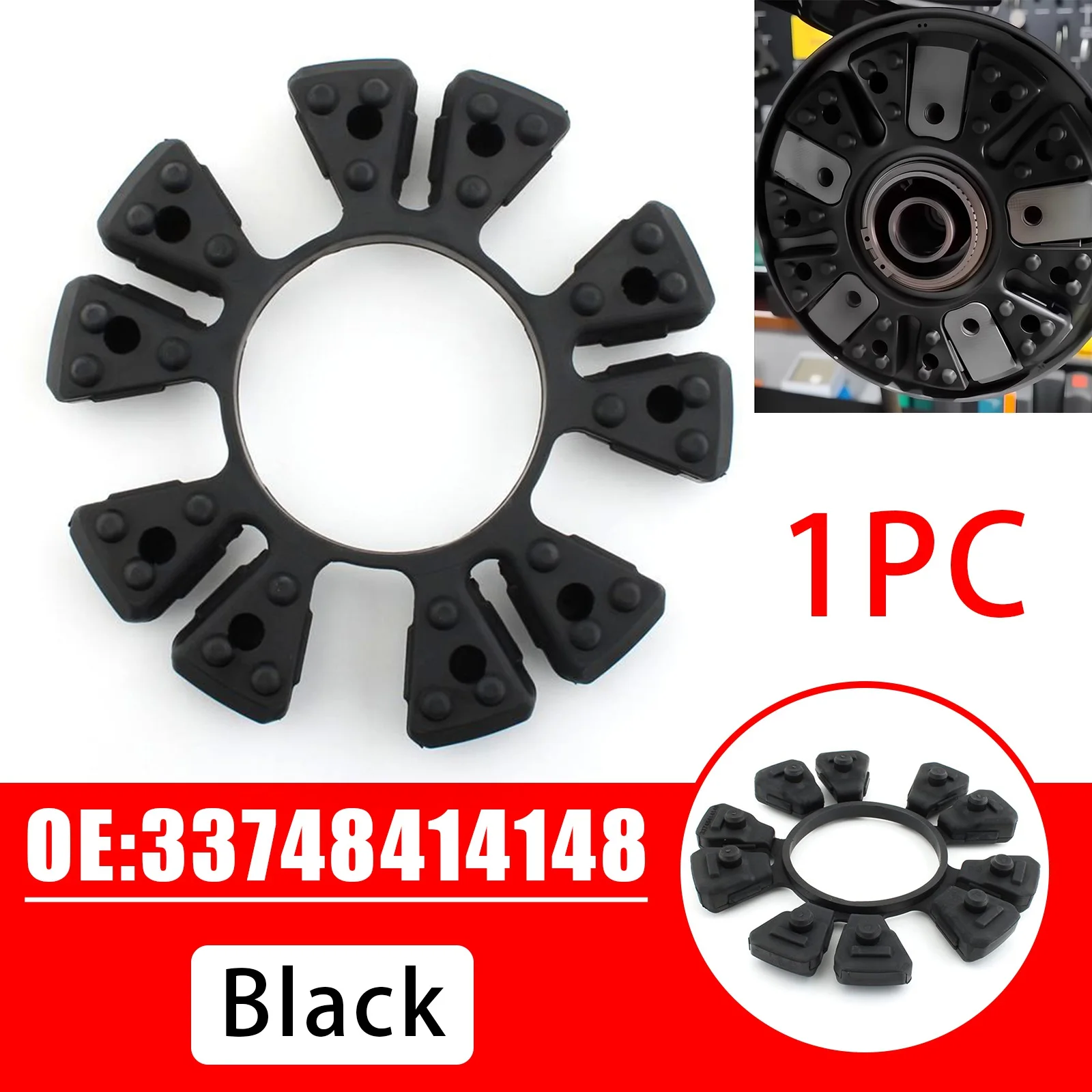 Motorcycle Rear Wheel Hub Damper Rubber Buffer Kit For BMW R18 2019-2025 R18B 2020-2025