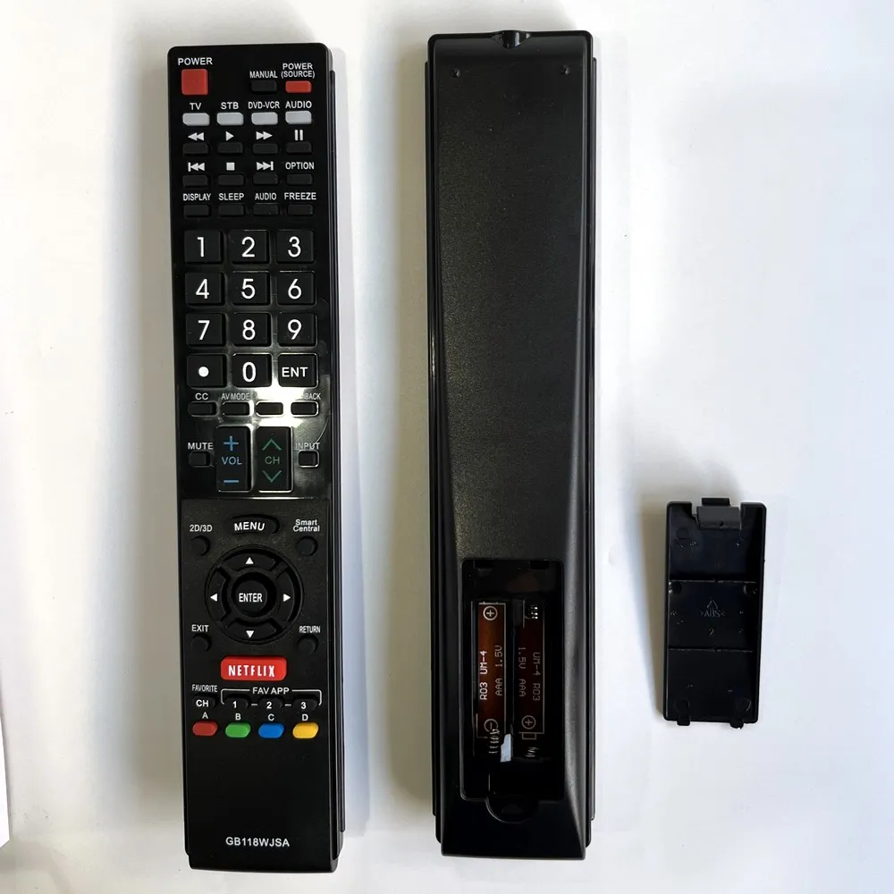 GB118WJSA Remote Control For Sharp AQUOS TV NETFLIX LC-60LE832U LC-60LE830U LC-70LE650U LC-60LE650U LC-70C7500U Controller