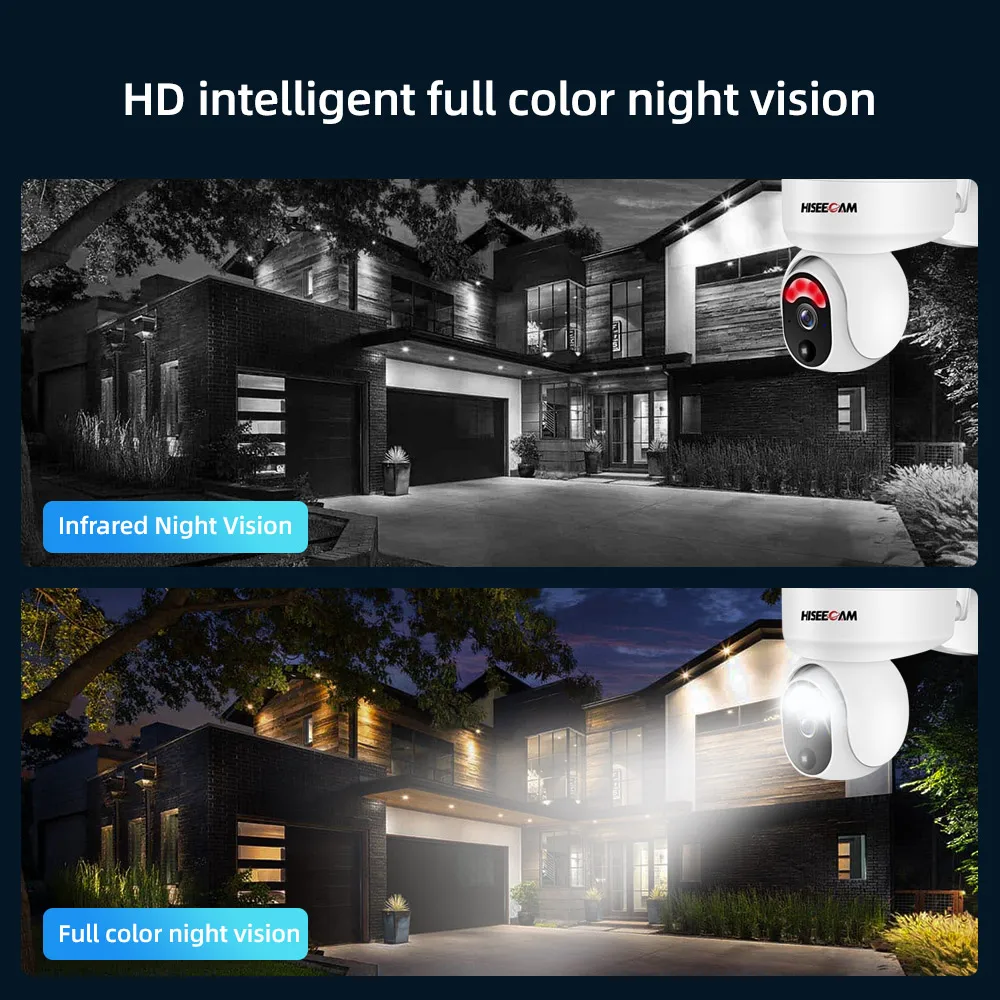 4MP 4G Solar Camera WIFI Outdoor Wireless Surveillance With Battery Sim Card CCTV Two Way Audio PTZ Security Protection Camera