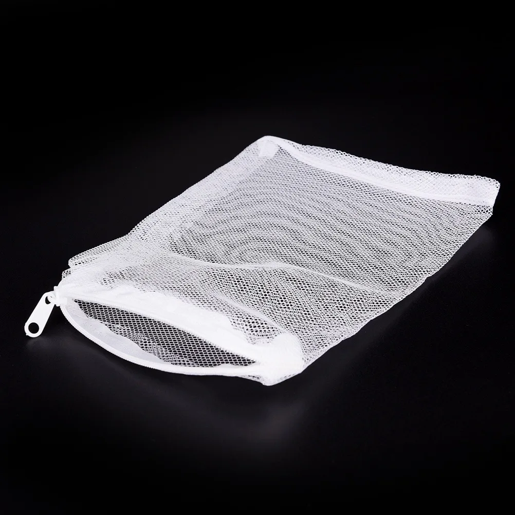 5Pcs Acquarium Pond Filter Net Bag Mesh Bag For Bio Ball Carbon Media Ammonia Aquarium Fish Tank Isolation Bag