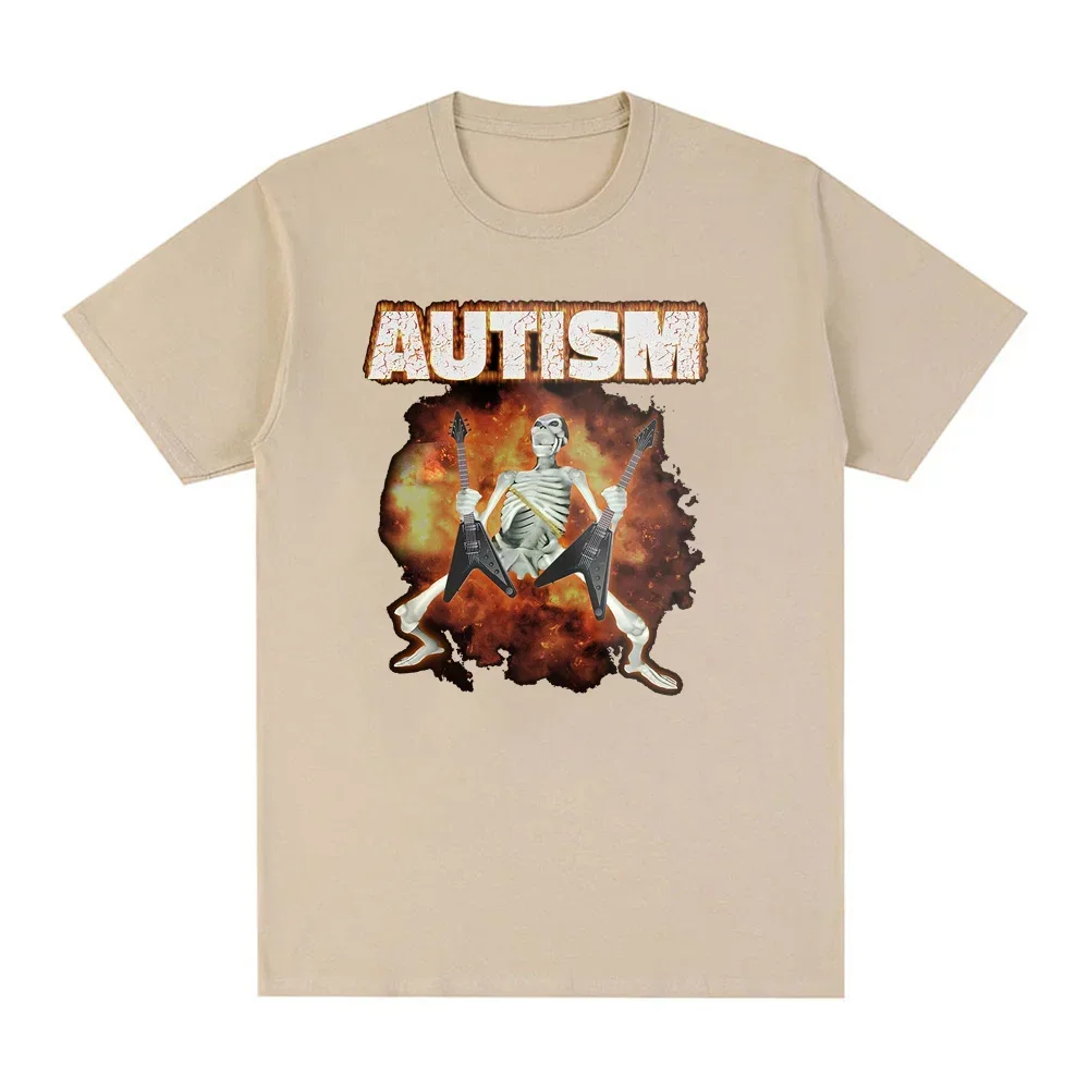 التوحد مضحك الهيكل العظمي ميمي طباعة طاقم الرقبة تي شيرت عادية فضفاض ملابس بأكمام قصيرة الصيف تي شيرت بلايز الملابس النسائية
