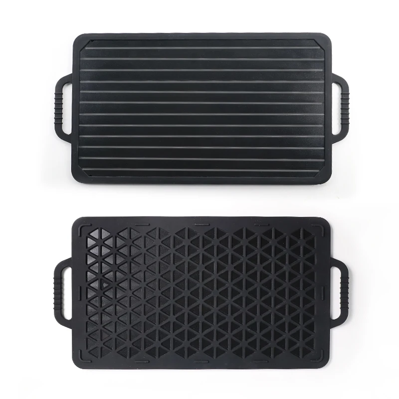 New High Quality Defrost Tray Thaw Frozen Food Defrost Master Kitchen Gadgets Meat Quick Defrosting Plate Board
