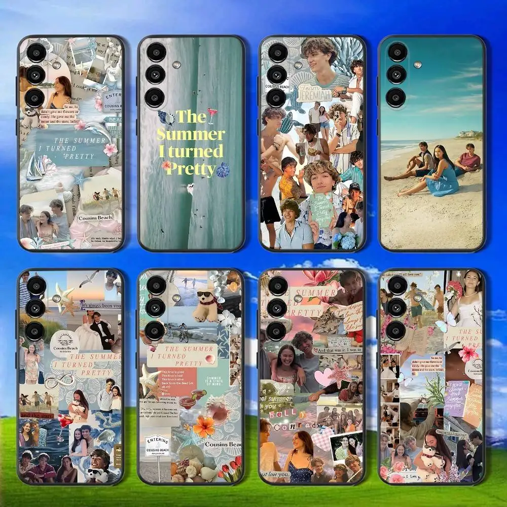 

The Summer I Turned Pretty Phone Case For Samsung Galaxy A13,A21s,A22,A31,A32,A52,A53,A71,A80,Soft Black Shell