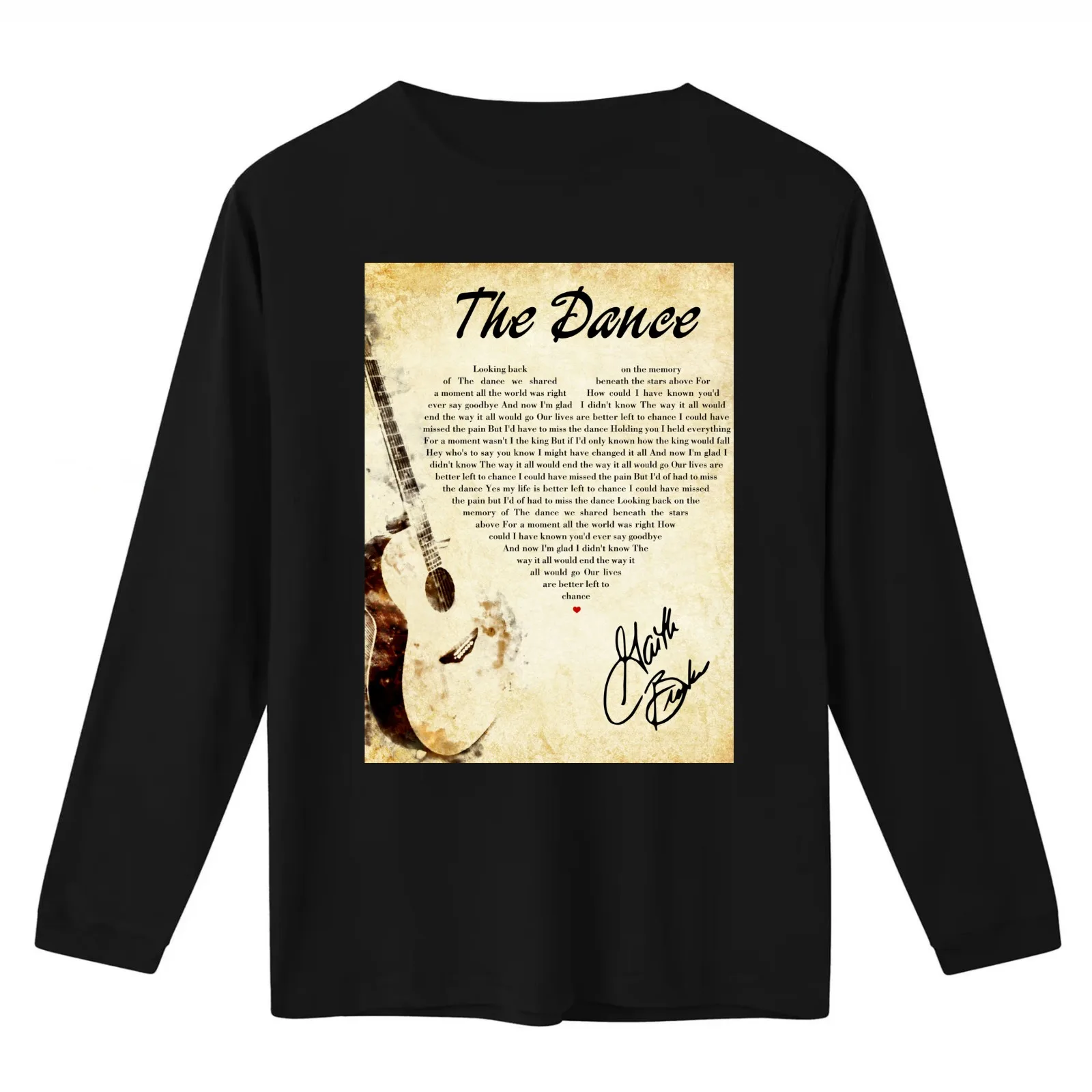 The Dance Looking Back On The Memory Of The Dance We Shared Pop Art Canvas Wall Art Garth Brooks Wall Art For Office And T-Shirt