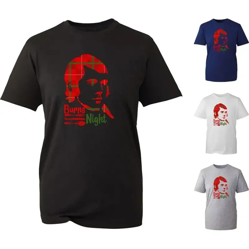 Burns Night T Shirt Robert Rabbie Bard Life Scottish Top