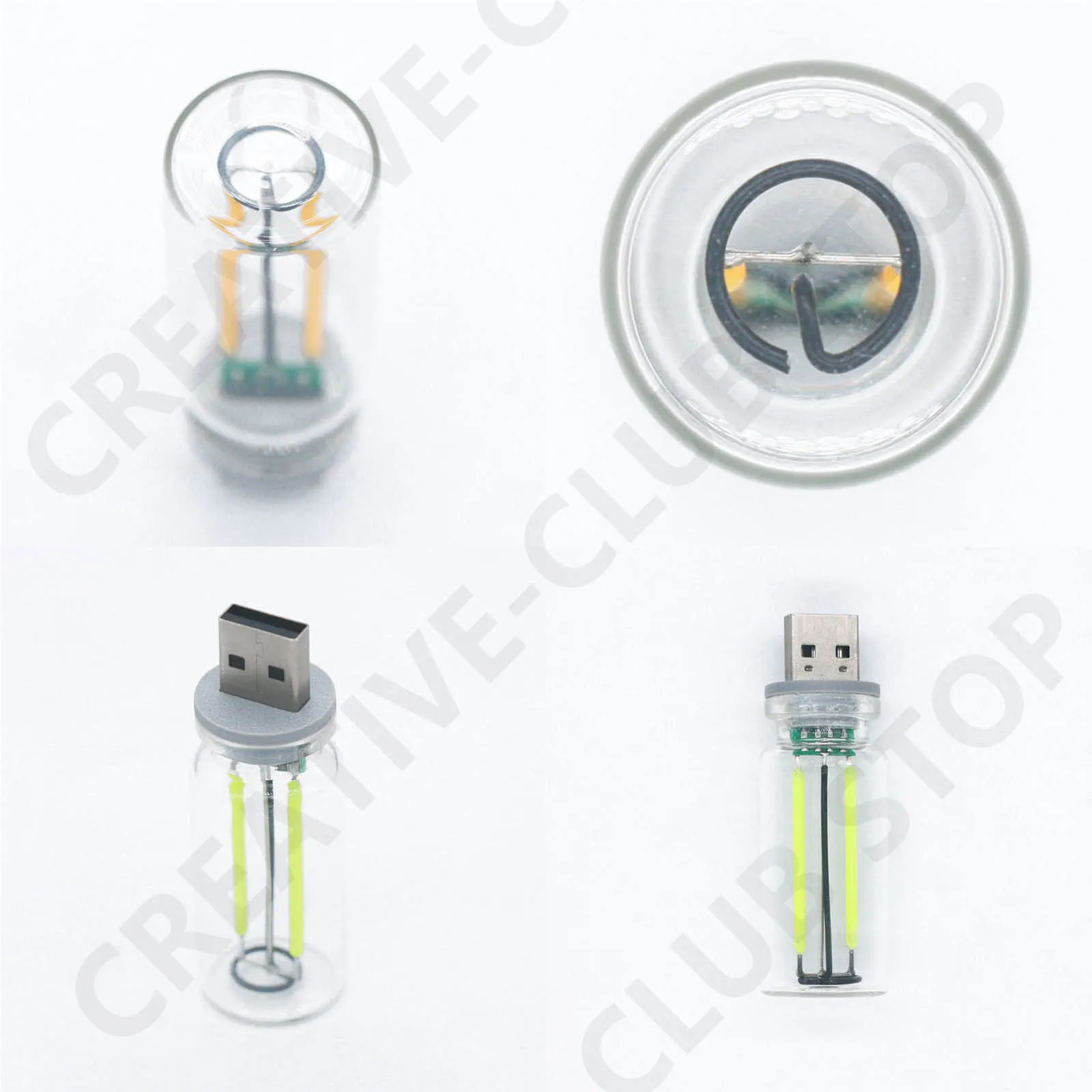 Imagem -02 - Carro Usb Led Night Light Toque Regulável Led Filamento Lâmpada Portátil Iluminação Plug And Play Atmosfera Decorativa Luz