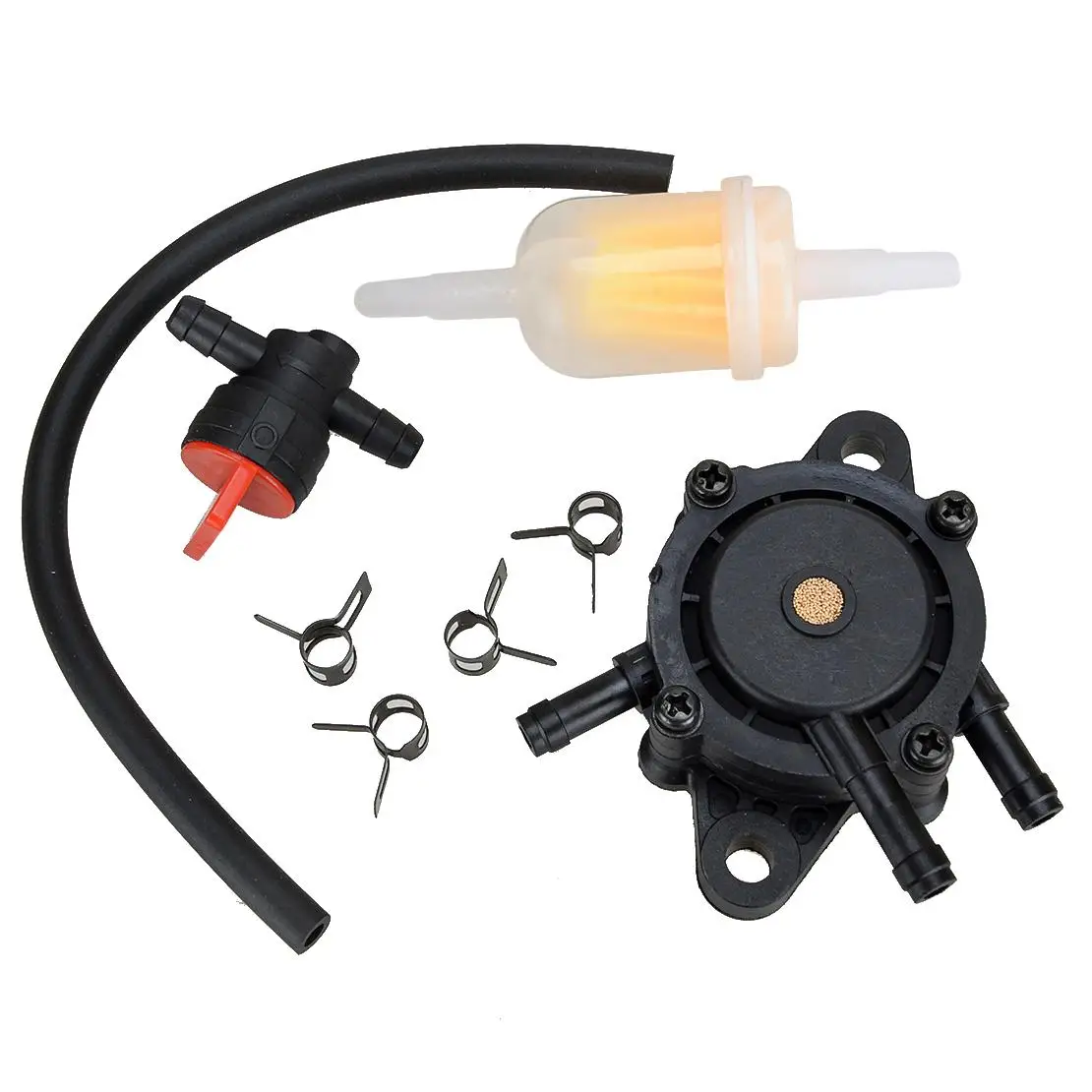 Fuel Pump Filter Kit Fit For For EZGO Gas Club Golf Cart 295cc 350cc Robin Kawasaki FE290 FE350
