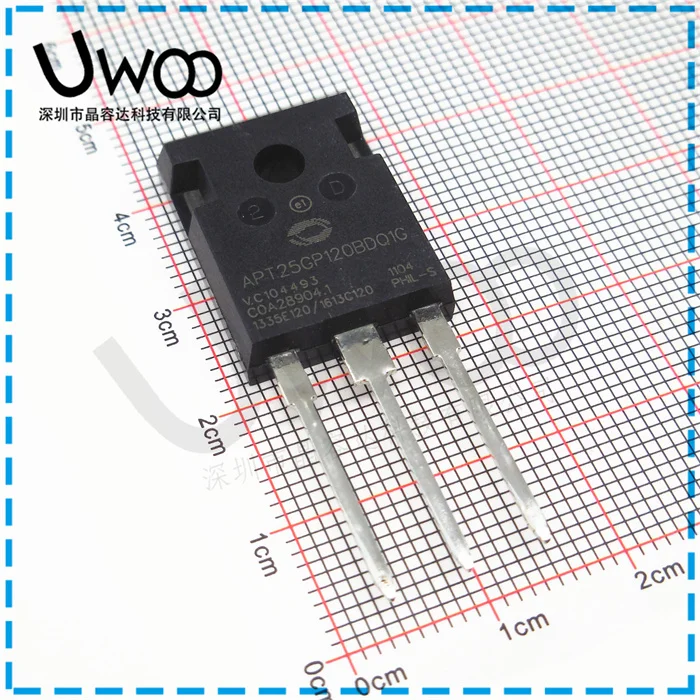 100%Original New  APT25GP120BDQ1G 25A1200V TO247  IGBT   APT30D60BG APT30D60BG TO-247  30A 600V
