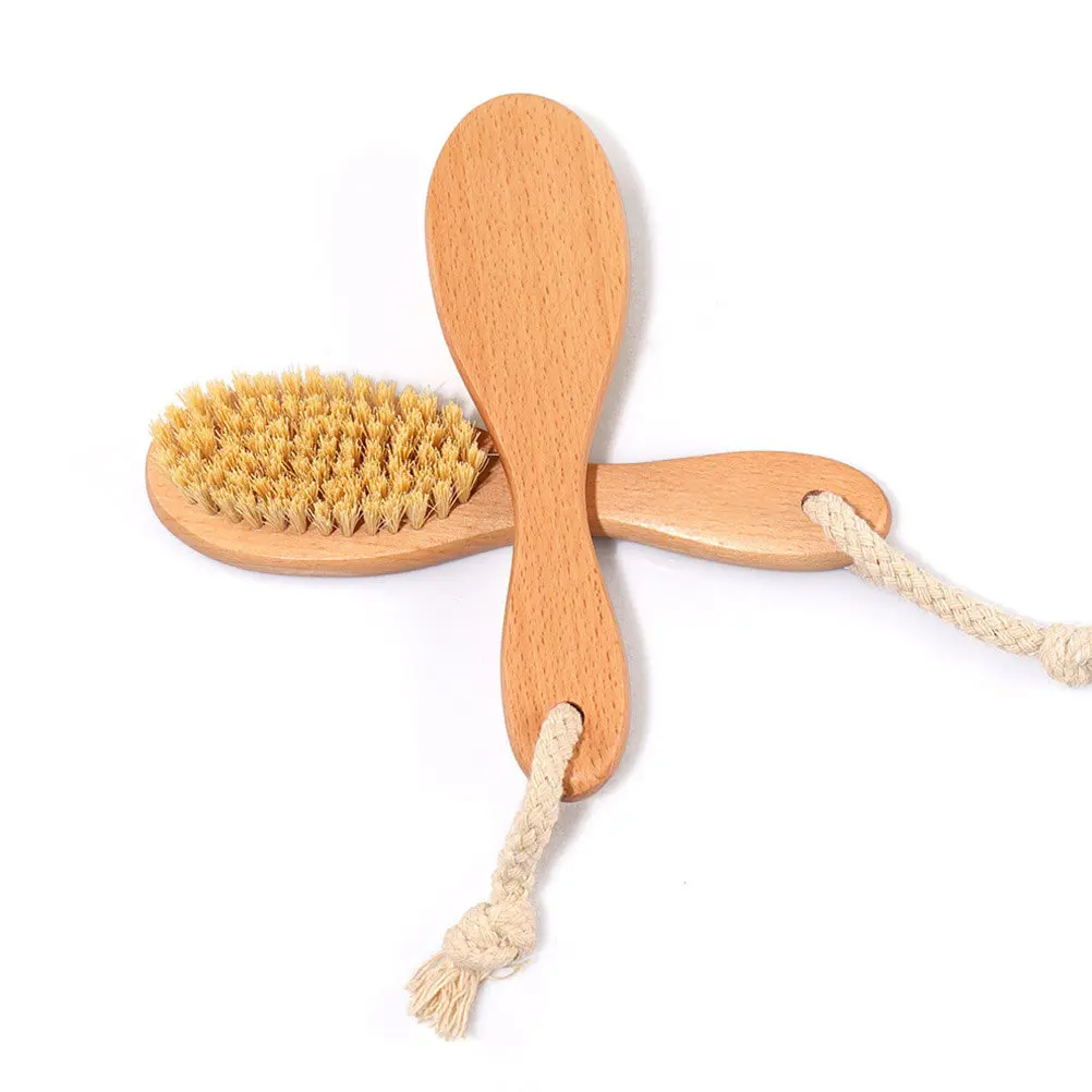 

1Pcs Ergonomic Handle Body Care Brush for Deep Exfoliation Massage Shower Scrubber Skin Smoothing Back Cleaning Bath Tool