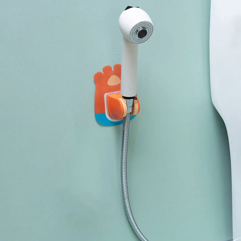 Nuovo arrivo supporto per soffione doccia supporto per doccia a parete accessorio per bagno staffa per doccia regolabile senza perforazione facile da usare