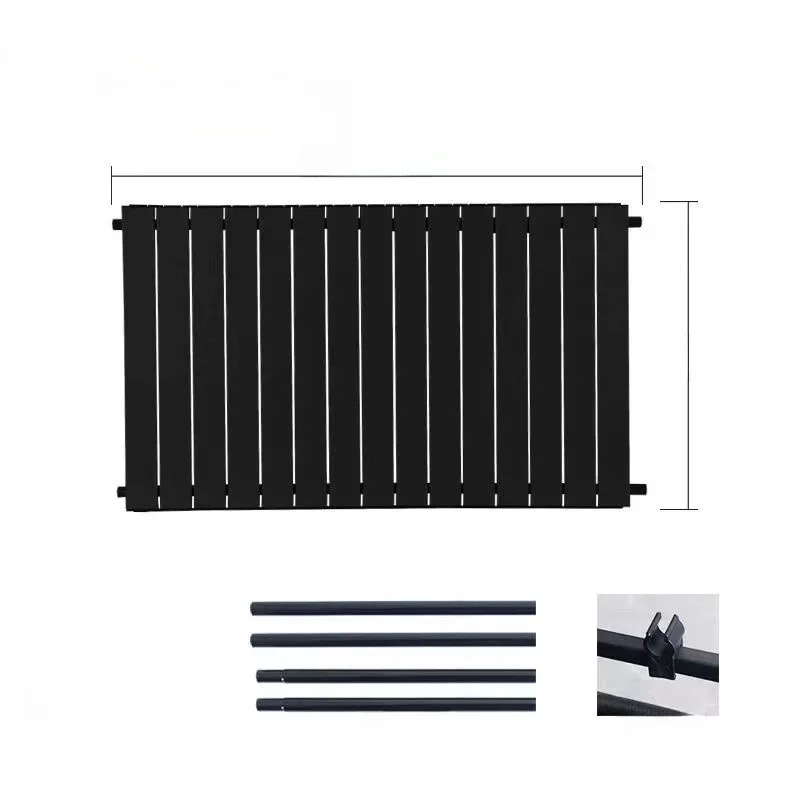 Outdoor Camping Aluminum Alloy Folding Table Board Stacking Car Table Cover Pushcart for Street Vendors Lightweight Camping F...