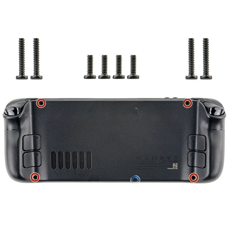 

for Steam Deck Screws Set Gamepad Back Shell Fix Screw Kit Replacement Repair Accessories Game Console Rear Cover Screws