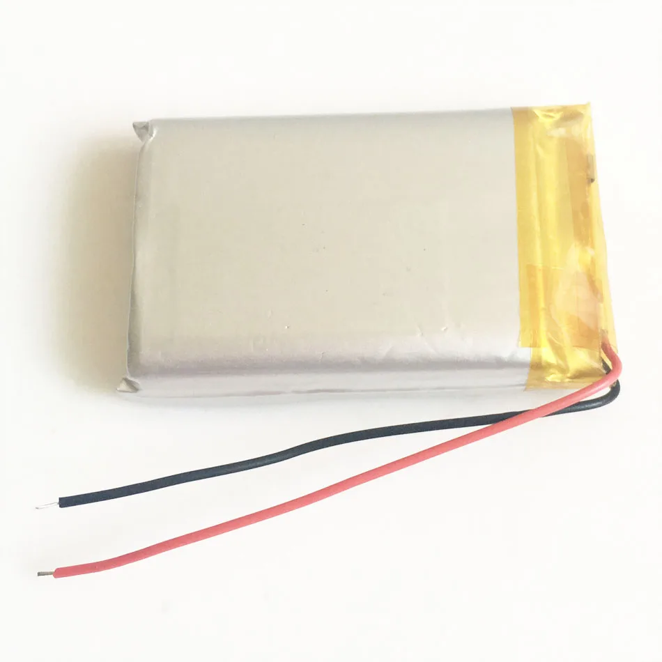 10 PCS 3.7V 2000MAh 103450แบตเตอรี่ลิเธียมโพลิเมอร์ Li-Po แบตเตอรี่แบบชาร์จไฟได้สำหรับ GPS PSP DVD แล็ปท็อปแท็บเล็ต PC แบตสำรองกล้อง PAD MID