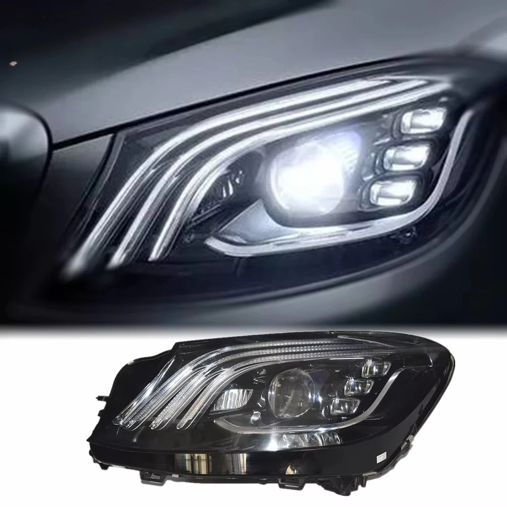 

Led Front Lights W222 Headlight Assembly for S Class W222 2018 2019 2020 LED Headlamp Daytime Running Lamps